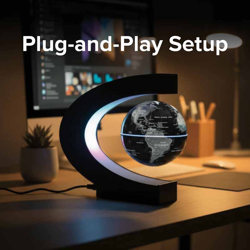 New & Improved 2025 ModelHover Globe