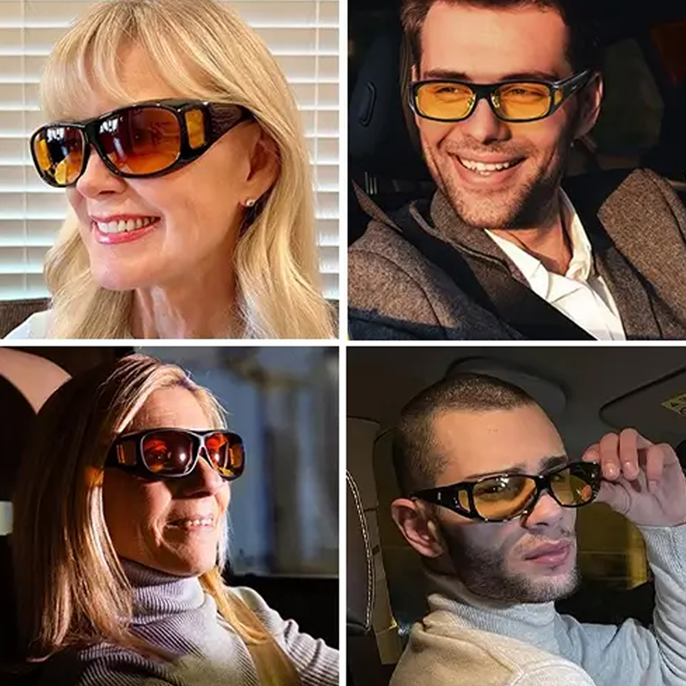 Stay Safe While Driving At Night with Anti-Glare Eyewear!