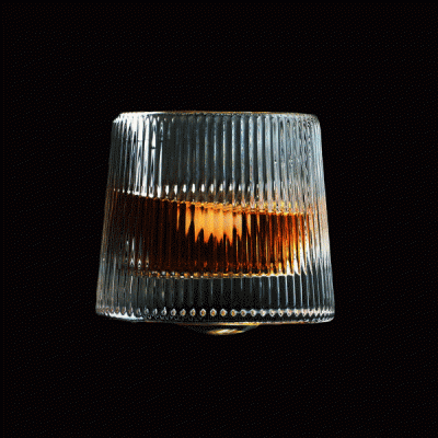 Spinning Tumbler Crystal Glass-bar Wine Whiskey Beer Glass - Appledas