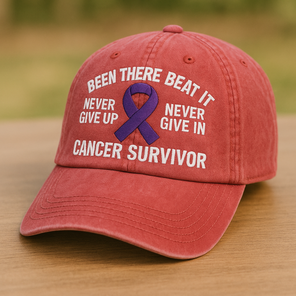 🔥Cancer Survivor Gifts🔥 --Cancer Survivor Embroidered Hat-Buy 2 Free shipping
