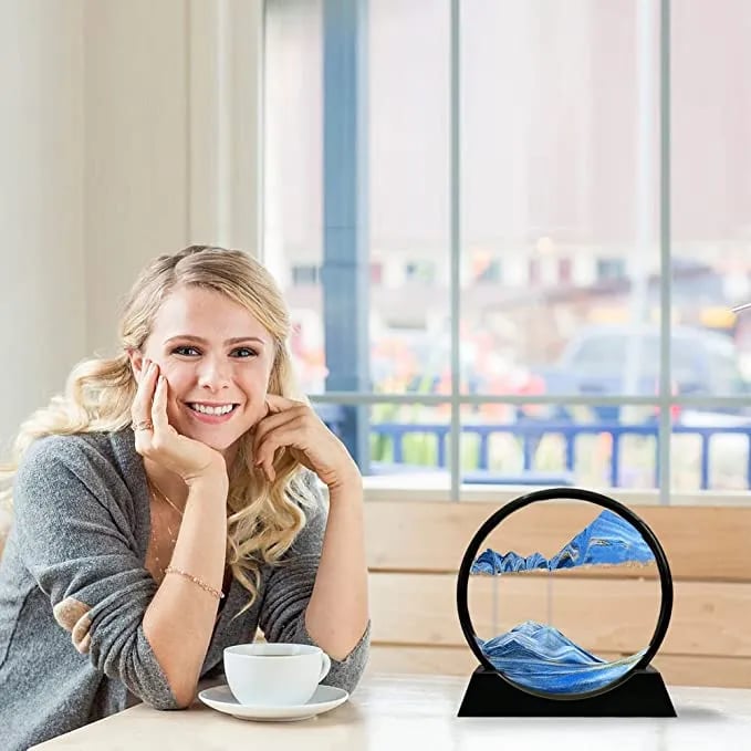 Flowing Sand Painting