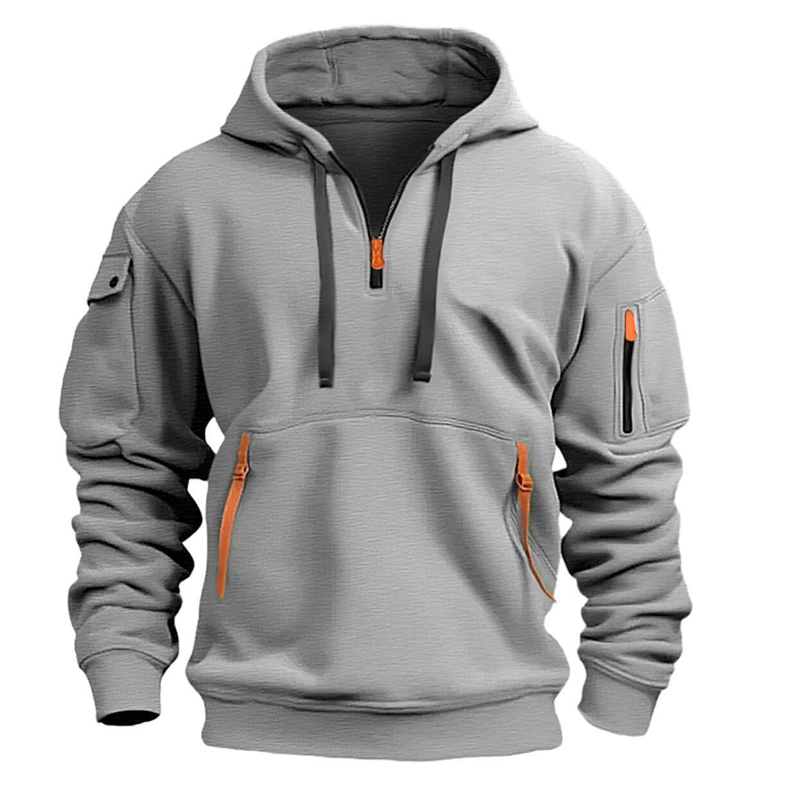 50% OFF - Men’s Casual Zip-Up Sweatshirt "Order today and get a free pair of matching jogger pants."