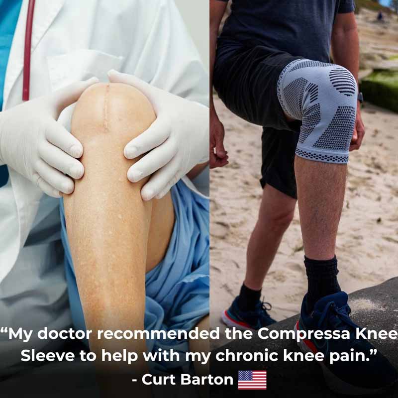 Skip the Surgery: This Compression Sleeve Supports and Rebuilds Knee Health Naturally