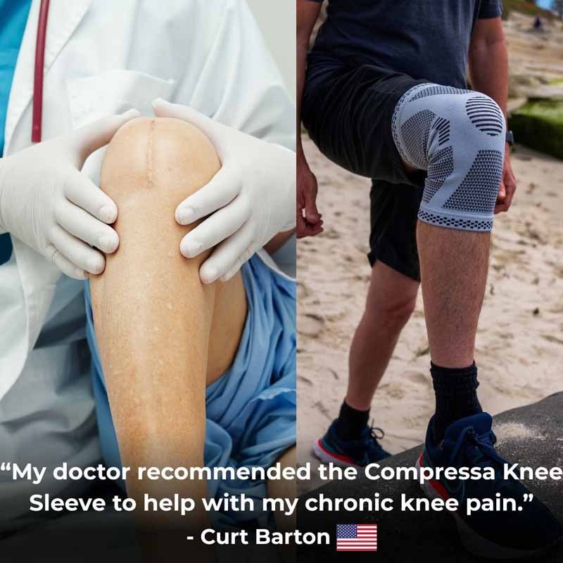 Skip the Surgery: This Compression Sleeve Supports and Rebuilds Knee Health Naturally