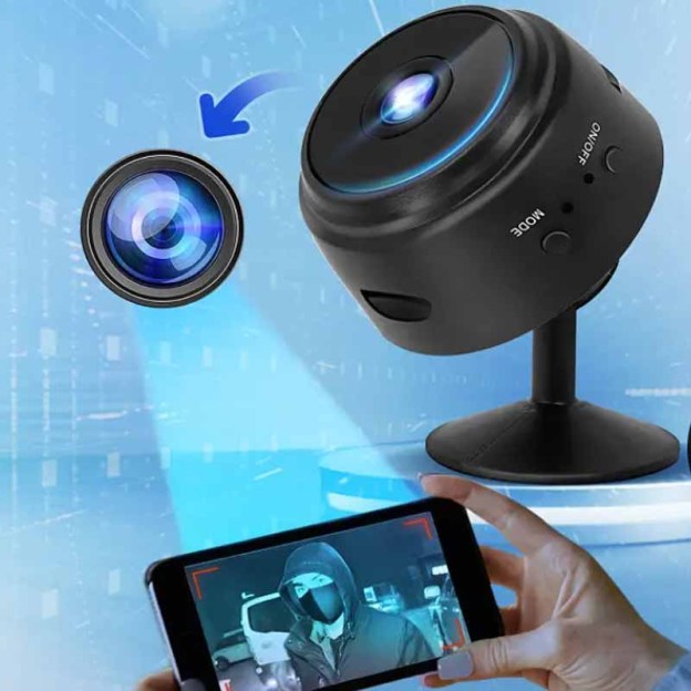 "Burglars Don’t Stand A Chance!" Stay Safe with the Ultimate Portable Security Cam