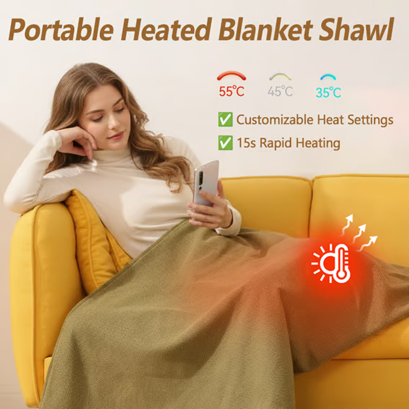 🎄🔥Premium Heated Shawl Blanket