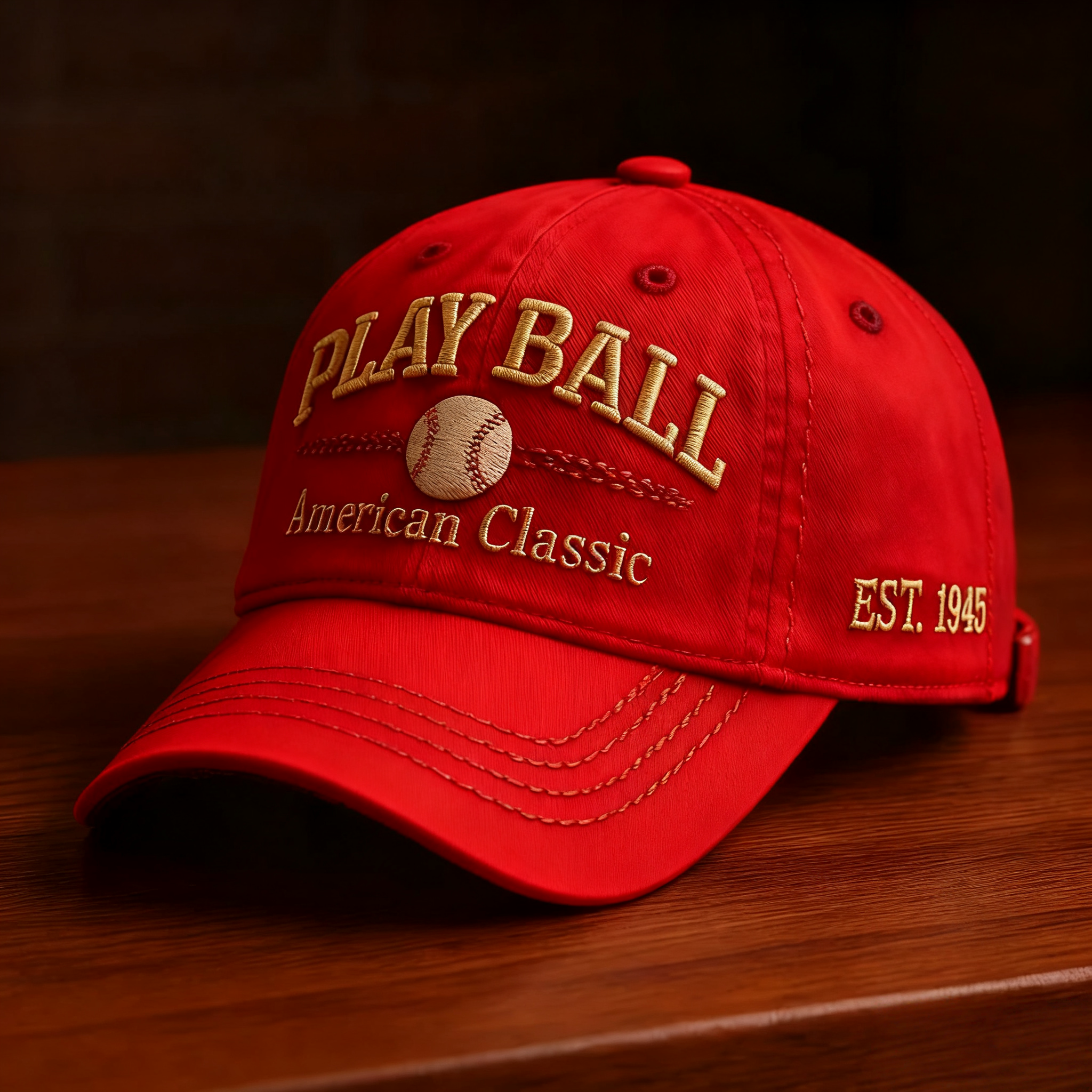 ⚾🧢Play Ball – American Classic Cotton Baseball Cap