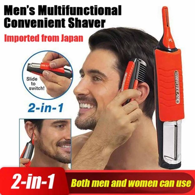 Multi-function razor, both for men and women, german imported blade, 4 shaving heads to meet your different needs