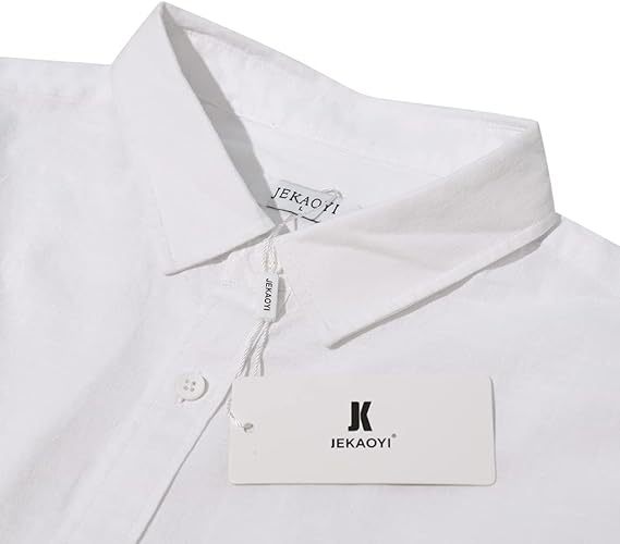 Cotton Linen Men's Shirt Long Sleeve Solid Color Casual Blouse Tops Spring Summer Button Down Shirt Trendy Male Clothing Camisas