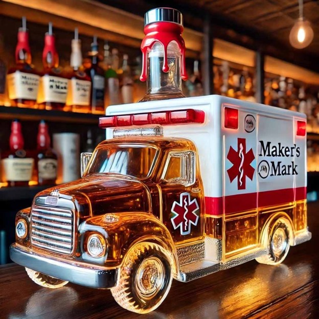 Pesmory V-Twin Reserve™ – The Whiskey Bottle That Roars with Rebellion