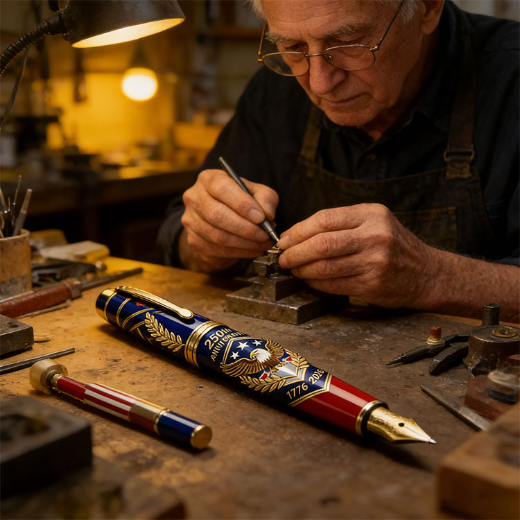 250th U.S. Anniversary Pen & Notebook Set
