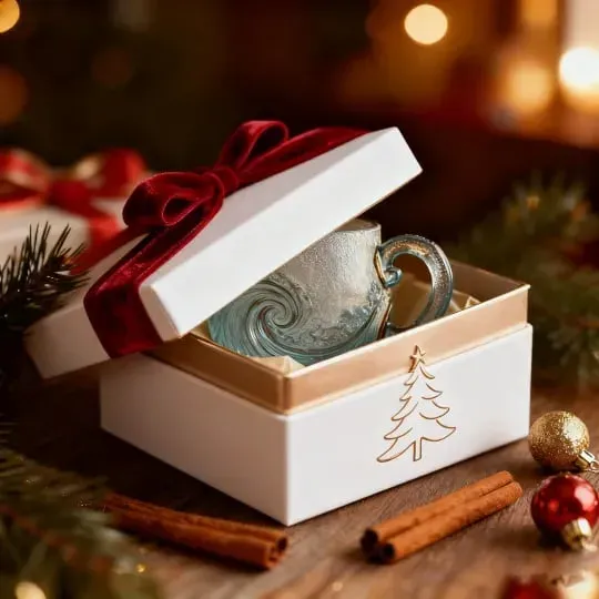 🎄Christmas Best Gifts🔥 Unique Handcrafted Sea Glass Ocean Wave Mug🎁Bring the Calm of the Ocean to Your Morning