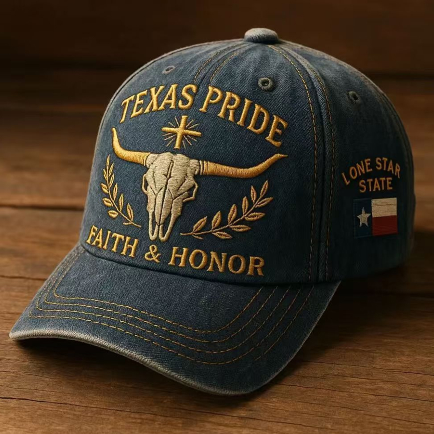 🎩 Republic of Texas "Lone Star Canyon" Vintage Cap 🌵