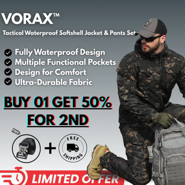 VORAX™– Waterproof Softshell Jacket & Pants Set