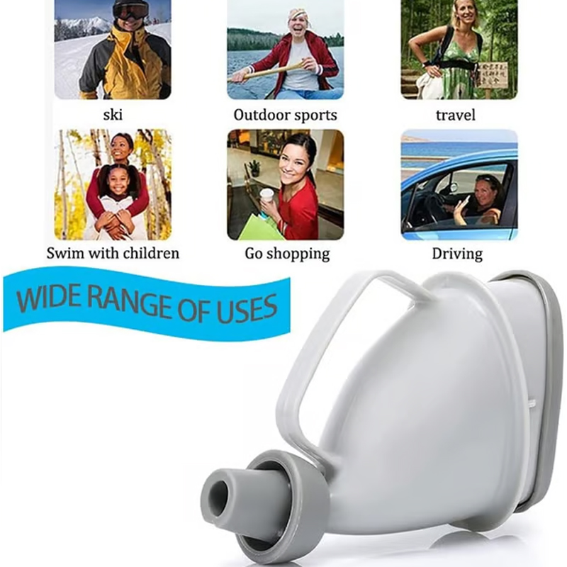 Unisex Urinal Urination Device Travel Portable Emergency Toilet, Outdoor Camping Car Urinal Funnel
