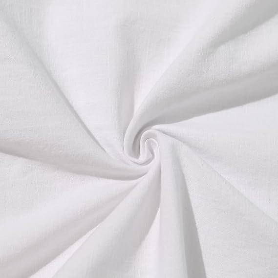 Cotton Linen Men's Shirt Long Sleeve Solid Color Casual Blouse Tops Spring Summer Button Down Shirt Trendy Male Clothing Camisas