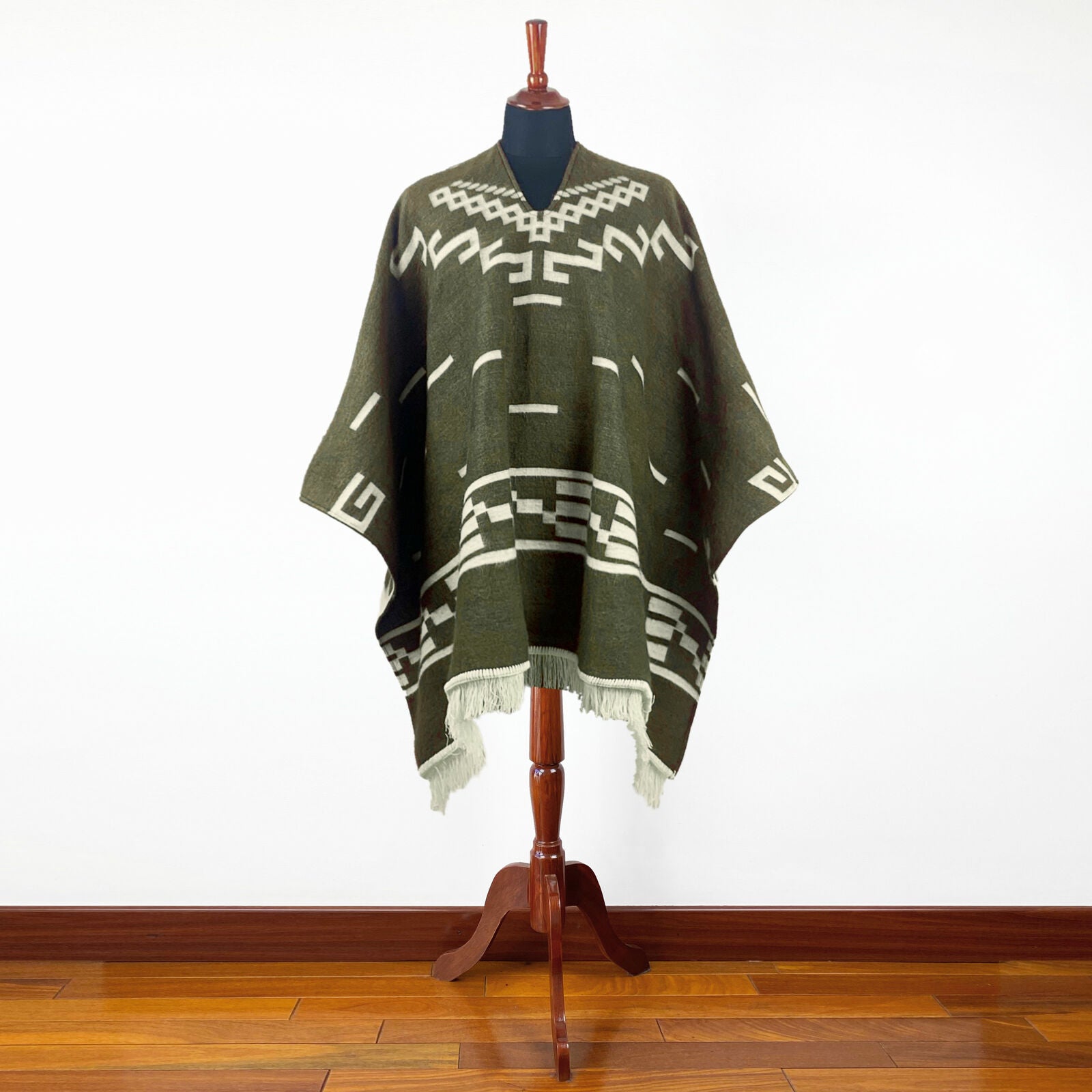 Men Can’t Get Enough of This Cozy Wool Poncho