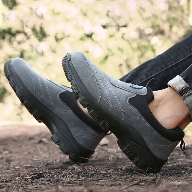 Comfortable orthotic support non-slip hiking shoes waterproof breathable shoes