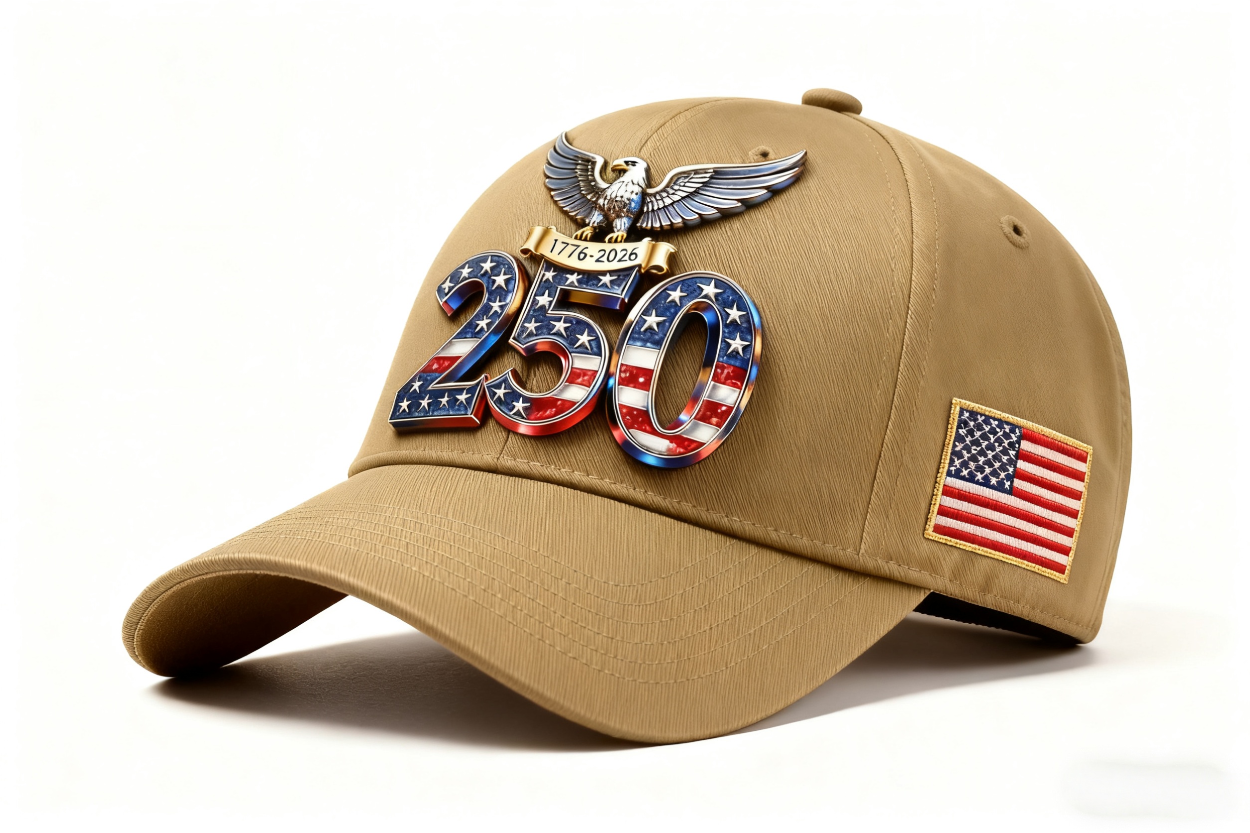 USA 250th Anniversary Baseball Cap