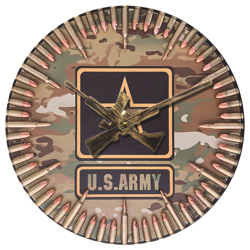 Hot Sale 60% OFF🔥Handmade Patriotic American Flag Clock🎁