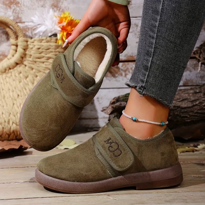 Women's Warm Velcro Boots