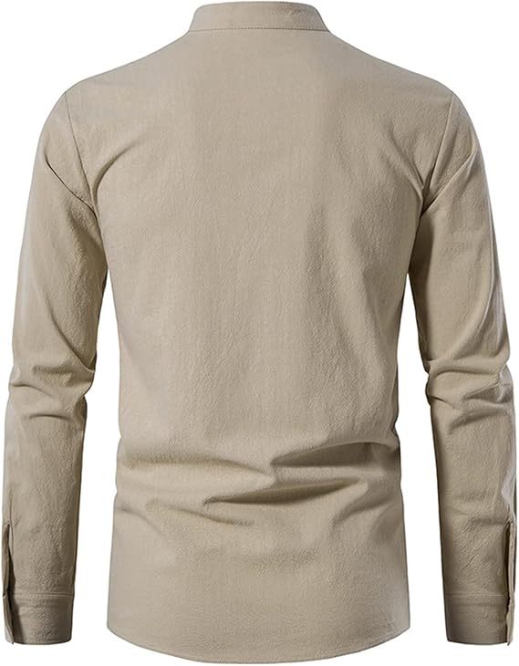 Men's Renaissance Shirt Pirate Medieval Viking top Cotton Linen Shirts 