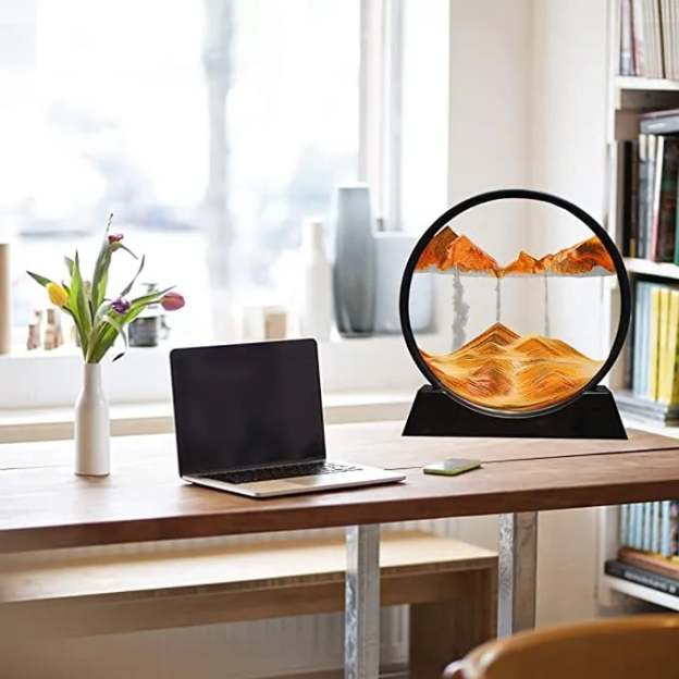 Flowing Sand Painting