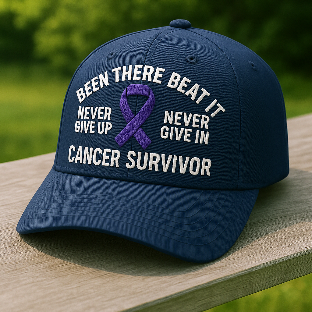 🔥Cancer Survivor Gifts🔥 --Cancer Survivor Embroidered Hat-Buy 2 Free shipping