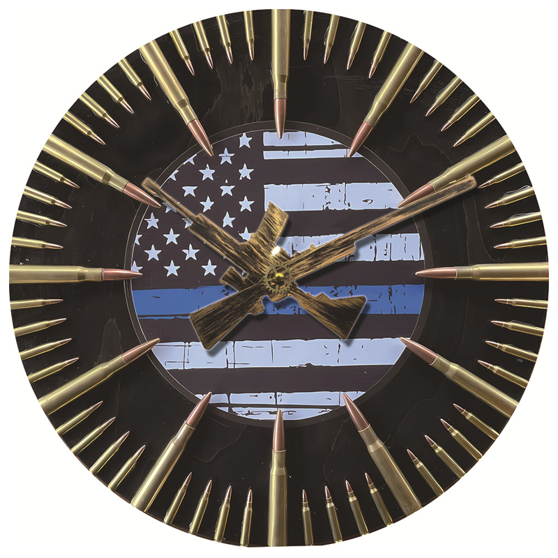 Hot Sale 60% OFF🔥Handmade Patriotic American Flag Clock🎁