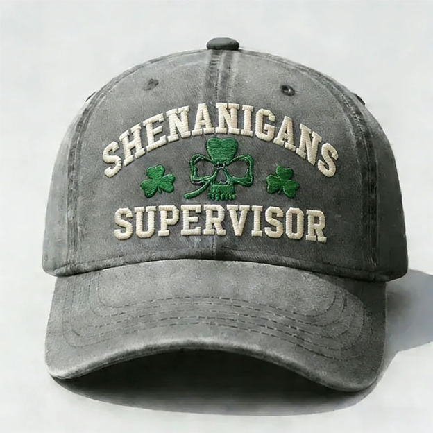 Shenanigans Supervisor Embroidery Cap