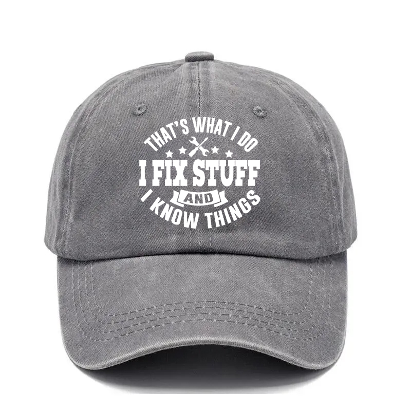 2026🔥🔥NEW 50% Off - I Fix Stuff & Know Things – The Cap for Problem-Solvers 🔧