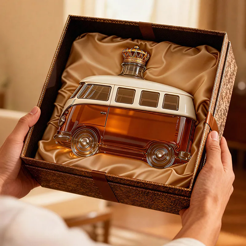 Free Shipping - Route 66 Memories, Poured Into Glass — The Decanter That Honors America’s Open-Road Soul