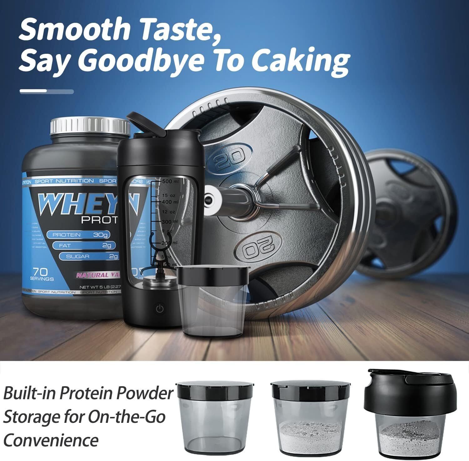 🔥Last Day Save 49% 0FF -Electric Protein Shaker Bottle