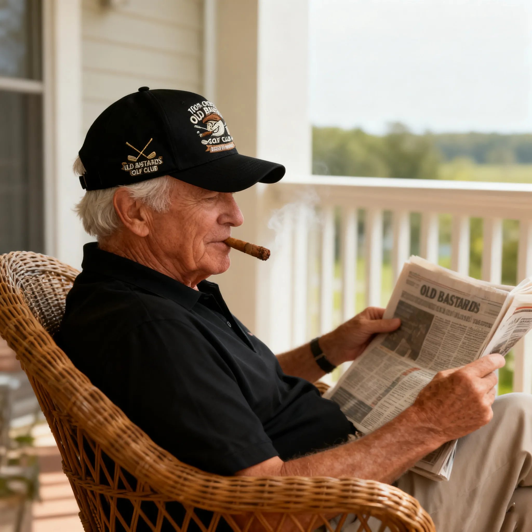 “OLD BASTARDS GOLF CLUB” Baseball cap