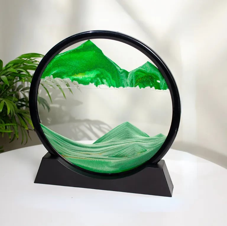 Flowing Sand Painting