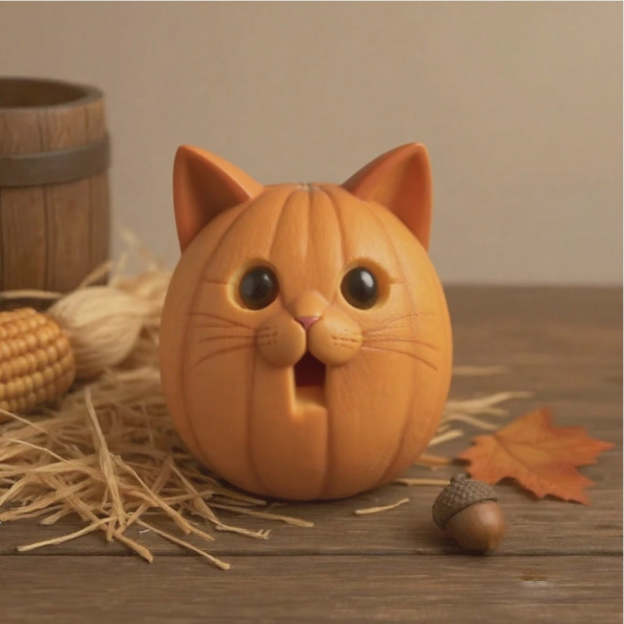 🔥Last Day 49% OFF - 🎃🍂Farm Animal Pumpkin Figurines