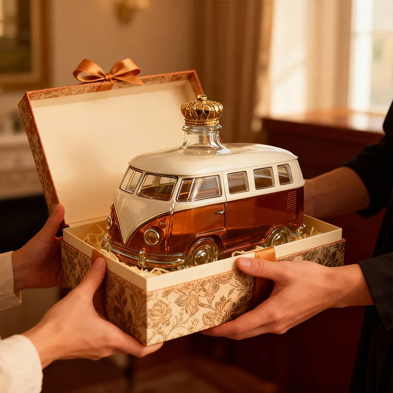 Free Shipping - Route 66 Memories, Poured Into Glass — The Decanter That Honors America’s Open-Road Soul