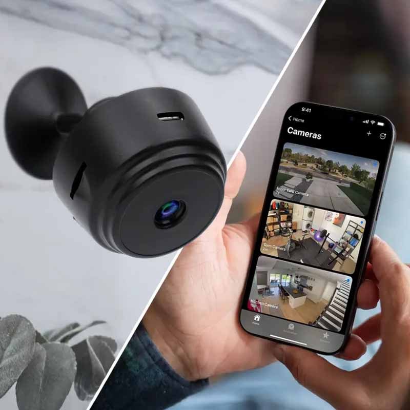 "Burglars Don’t Stand A Chance!" Stay Safe with the Ultimate Portable Security Cam