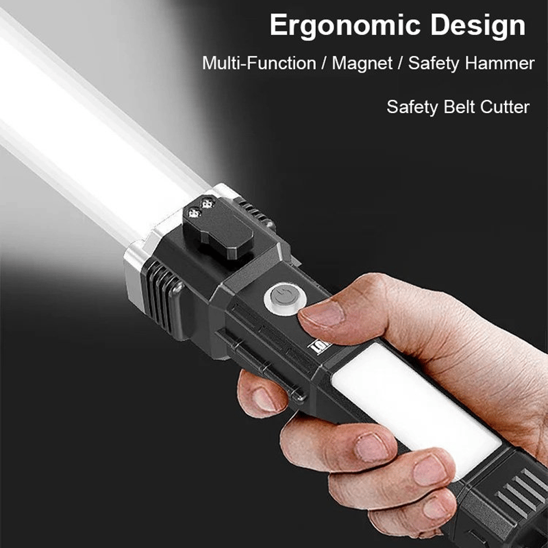 Last Day 49% 0FF 🔥🔥 - Super Bright Rechargeable LED Handheld Flashlight Portable
