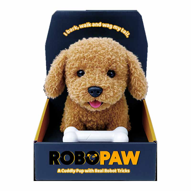 RoboPaw gives your family all the magic of a dog, without the mess.