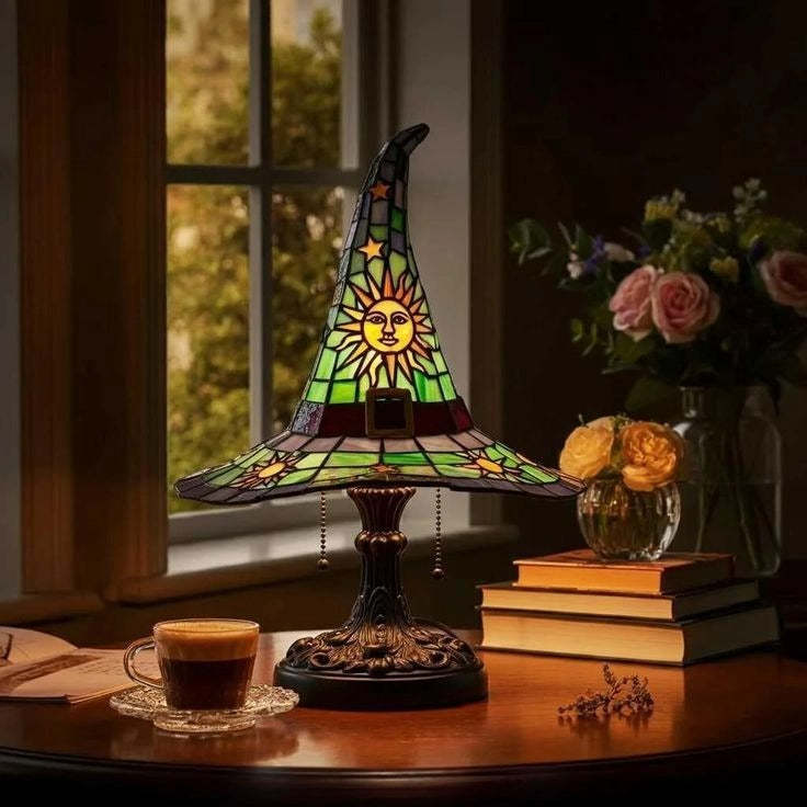 Last day 50% OFF - Halloween witch hat lamp