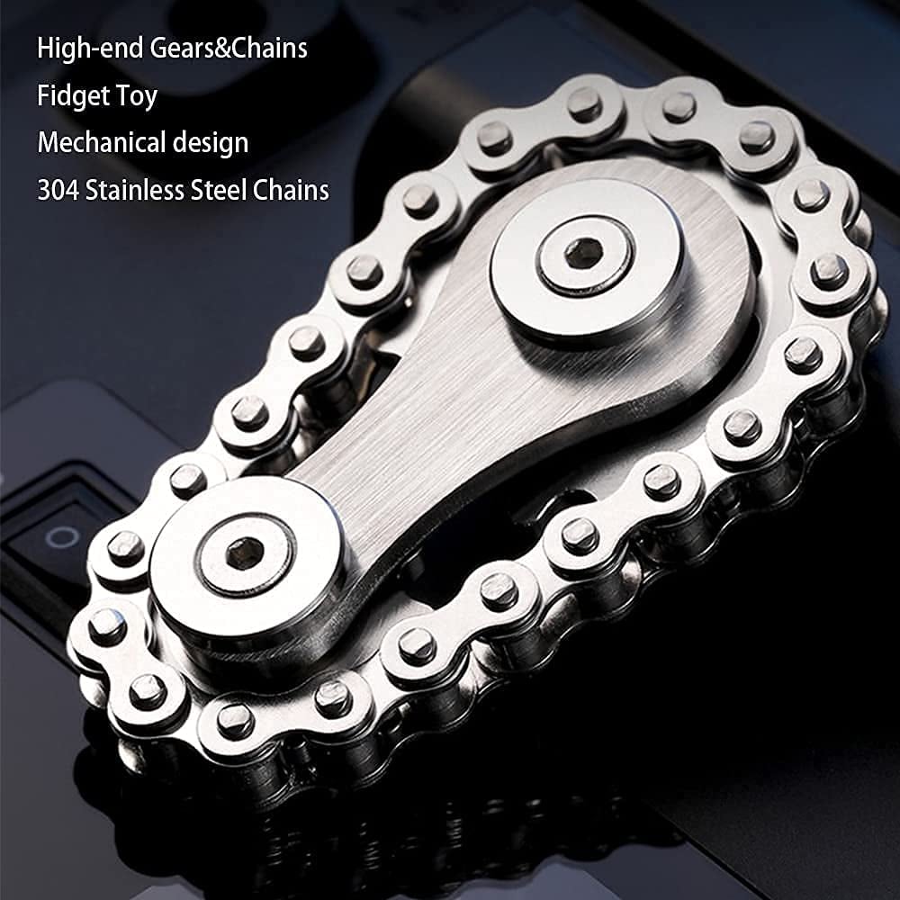 🔥LAST DAY 49% OFF - Sprockets Bicycle Chain Fidget Spinner Toys
