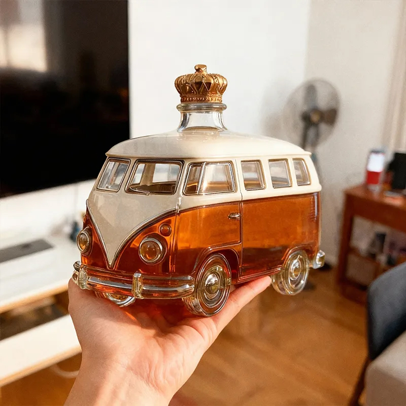 Free Shipping - Route 66 Memories, Poured Into Glass — The Decanter That Honors America’s Open-Road Soul