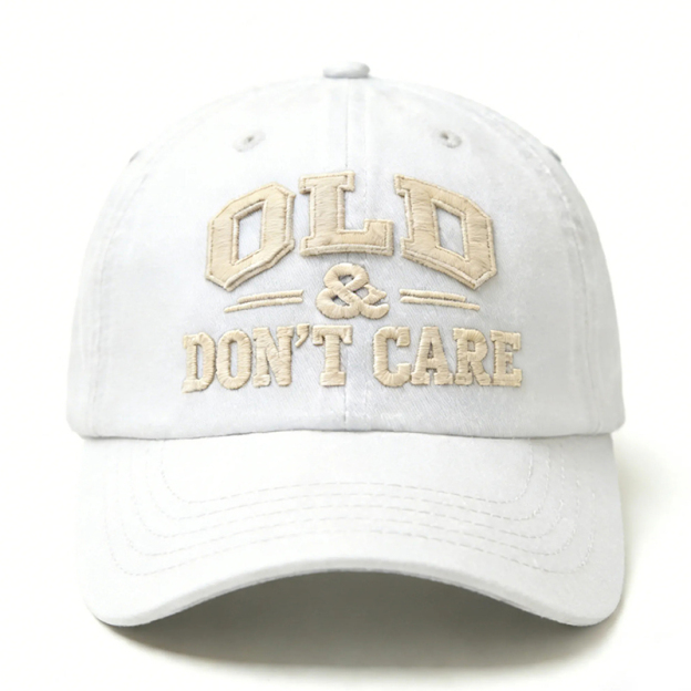 🧢 2026 New Year Hot Sale | Vintage Distressed “OLD & DON’T CARE” Cap