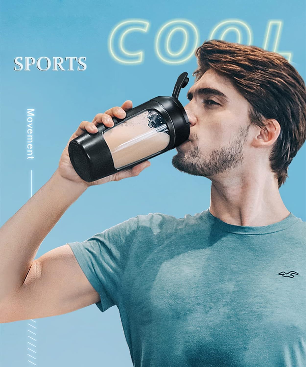 🔥Last Day Save 49% 0FF -Electric Protein Shaker Bottle