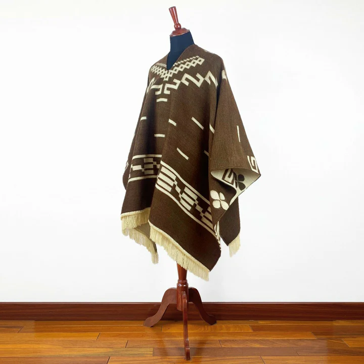 Men Can’t Get Enough of This Cozy Wool Poncho