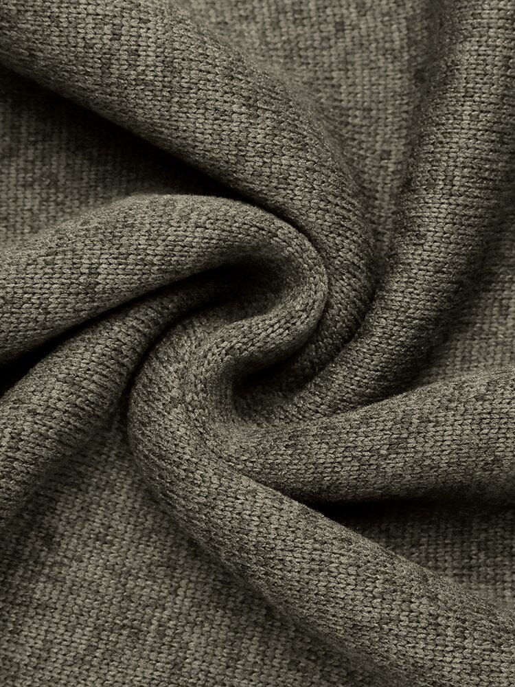 Thermal Fleece Henley Sweatshirt