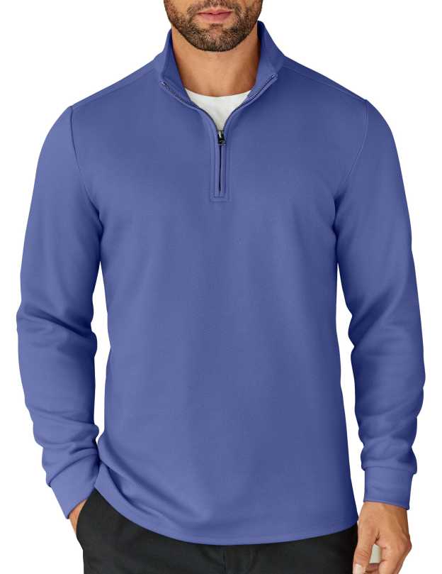 Casual Quarter Zip Sweatshirt