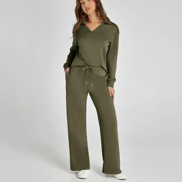 ⏰LAST DAY 60% OFF💥 Women's 2 Piece Sets Outfits Casual Long Sleeve Sweatsuits Sets 