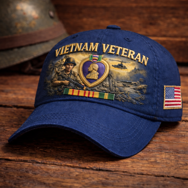 🔥🔥New Year 50% Off--Vietnam Veteran Commemorative Cap